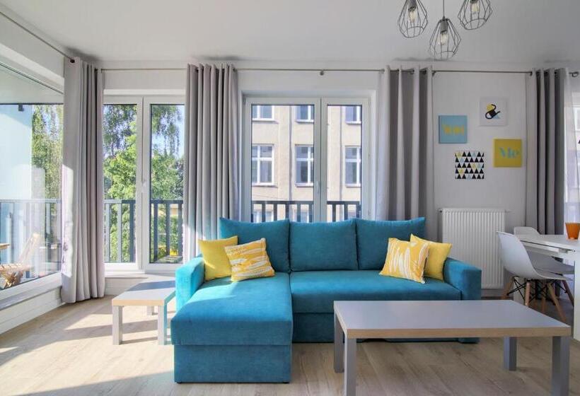 آپارتمان 1 خوابه با بالکن, Apartments In   Podgórna