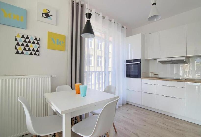 آپارتمان 1 خوابه با بالکن, Apartments In   Podgórna