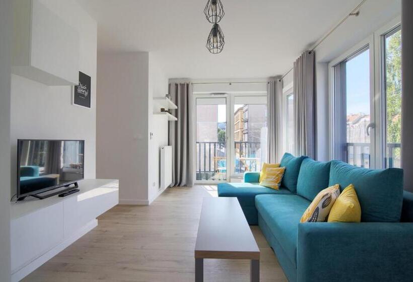 آپارتمان 1 خوابه با بالکن, Apartments In   Podgórna