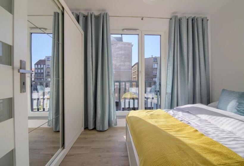آپارتمان 1 خوابه با بالکن, Apartments In   Podgórna