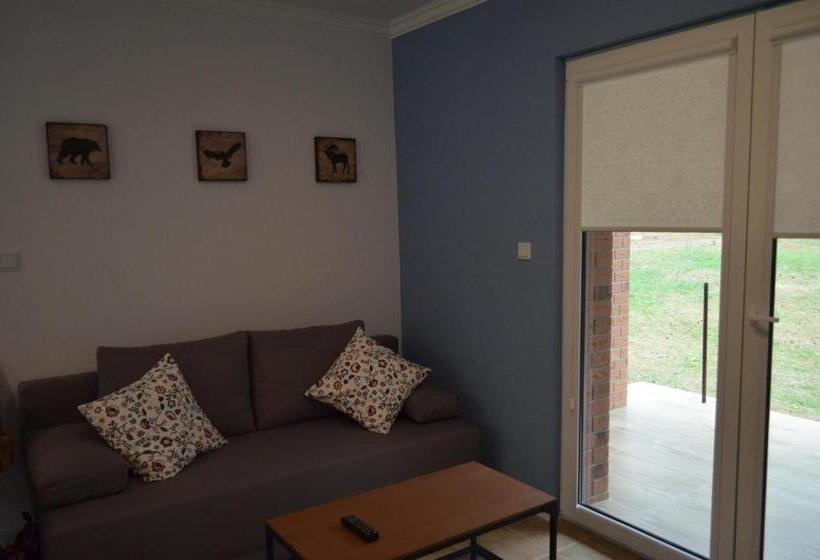 کلبه ییلاقی سوپریور یک خوابه, Zacisze,pl Domki Premium I Bungalowy Deluxe Nad Jeziorem łagowskim
