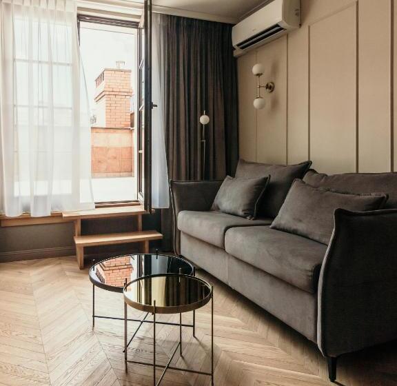 آپارتمان 1 خوابه با تراس, Apartamenty Małe Garbary