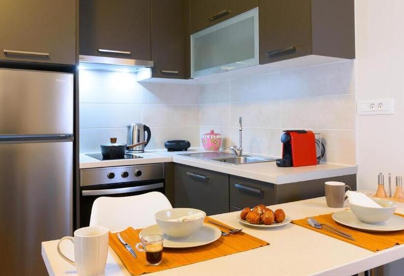آپارتمان 2 خوابه, Elounda Colour Apartments
