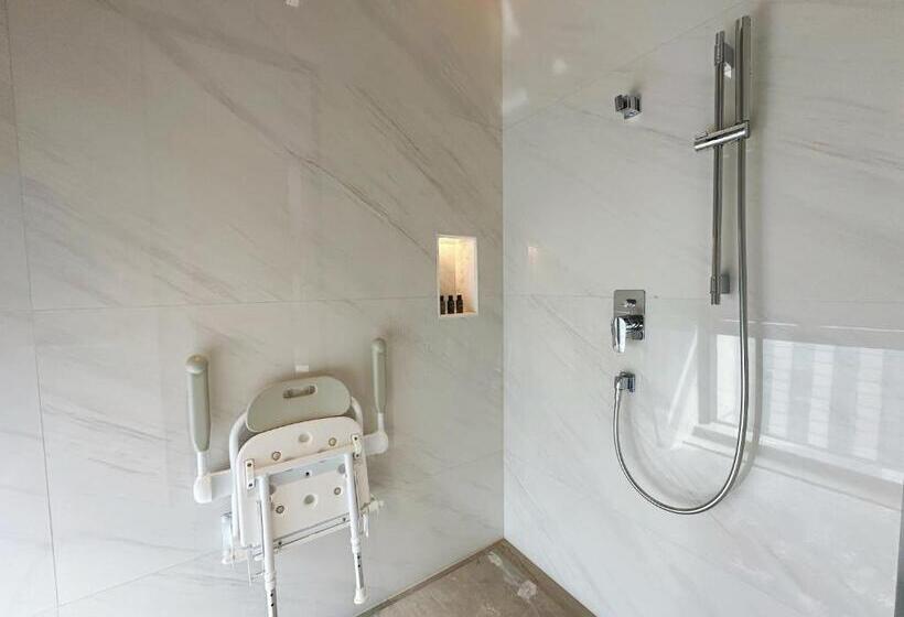 اتاق استاندارد با تخت بزرگ برای معلولان, Wyndham Handan Congtai
