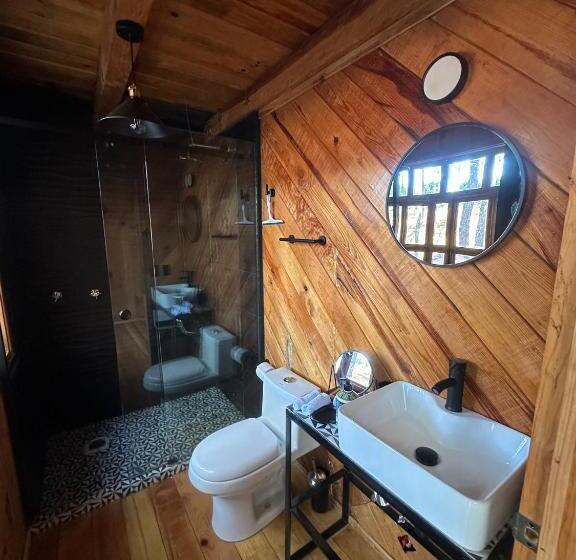 سوئیت جونیور با تراس, Pine Tree Mazamitla Hotel Boutique & Cabañas