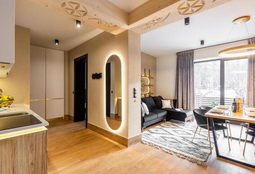 آپارتمان 1 خوابه, Tatry Residence Spa   950 Km Stacja Narciarska Szymoszkowa
