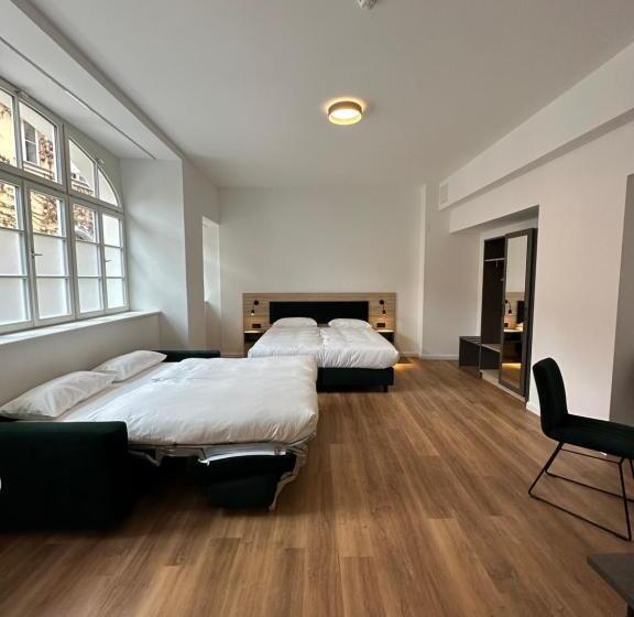 اتاق سوپریور چهار تخته, Hopfenhotel Am Adenauerufer