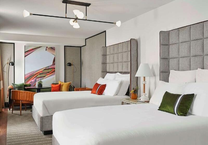 اتاق لوکس با تخت دو نفره بزرگ, 21c Museum Hotel St Louis