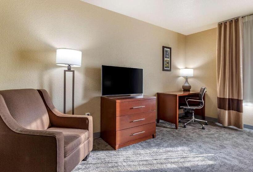 스위트 킹사이즈 침대, Comfort Inn Bentonville  Crystal Bridges