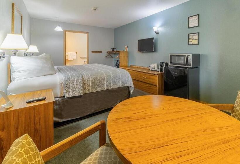 身障者適用キングサイズベッドルーム, Resort City Inn Coeur D Alene