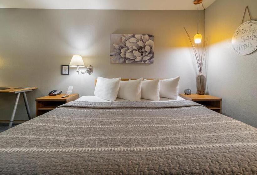 Standard Room King Bed Adapted for people with reduced mobility, Resort City Inn Coeur D Alene