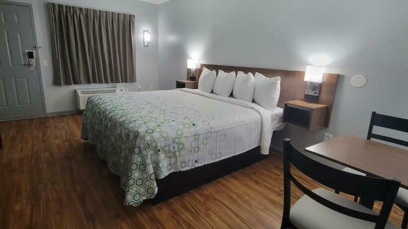 استودیو استاندارد با تخت کینگ, Hometowne Studios By Red Roof Egg Harbor Atlantic City Airport