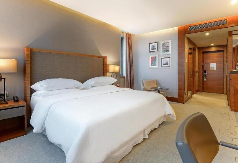 اتاق دلوکس با تخت کینگ و چشم‌انداز, Sheraton Grand Samsun