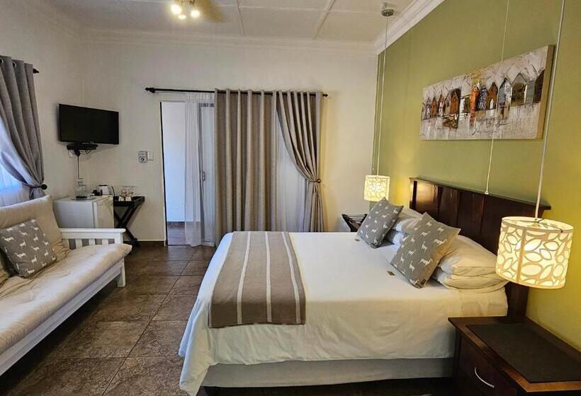 اتاق استاندارد با وان آب گرم, Leopard Corner Lodge