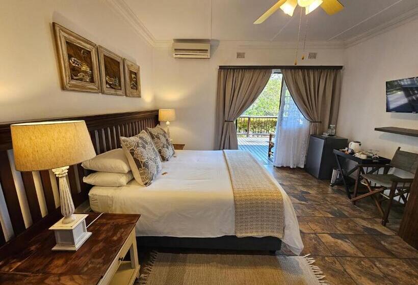 اتاق استاندارد با بالکن, Leopard Corner Lodge
