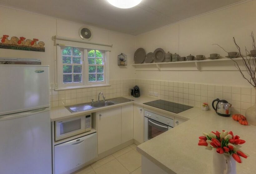 آپارتمان 1 خوابه با چشم‌انداز باغ, Chestnut Tree Holiday Units
