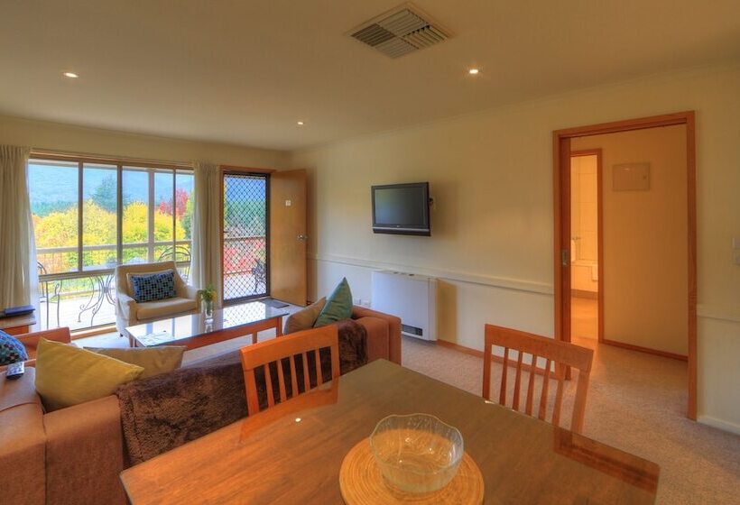 آپارتمان 1 خوابه با چشم‌انداز باغ, Chestnut Tree Holiday Units