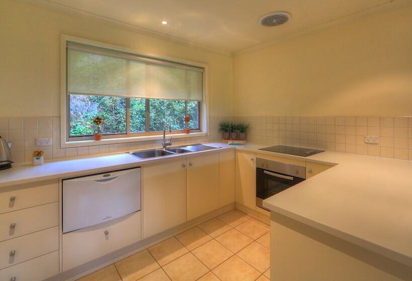 آپارتمان 1 خوابه با چشم‌انداز باغ, Chestnut Tree Holiday Units