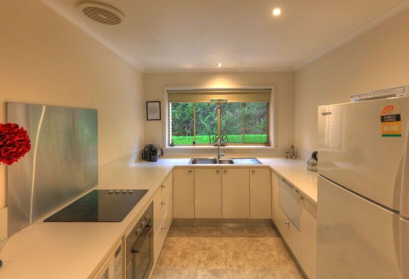 آپارتمان 1 خوابه با چشم‌انداز باغ, Chestnut Tree Holiday Units