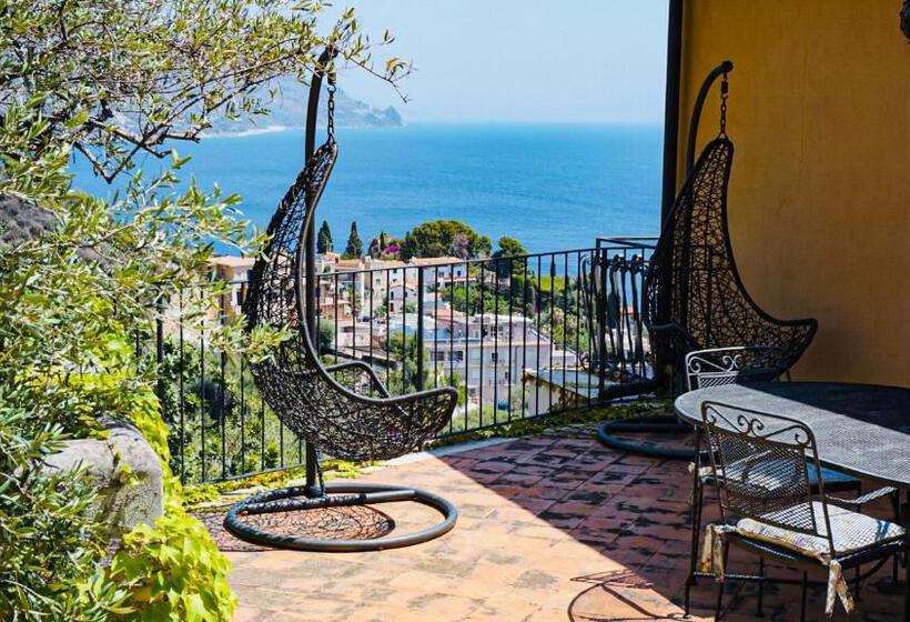 آپارتمان 2 خوابه با چشم‌انداز دریا, Residence Terra Rossa Taormina
