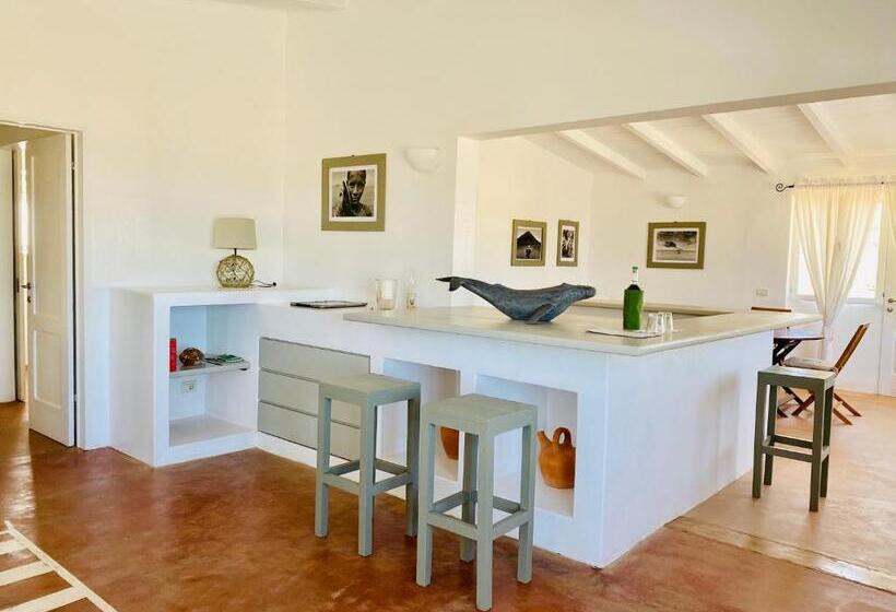 ویلای 1 خوابه با چشم‌انداز دریا, Spinguera Ecolodge