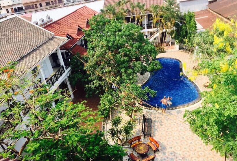 غرفة ديلوكس عائلية, Vientiane Garden Villa