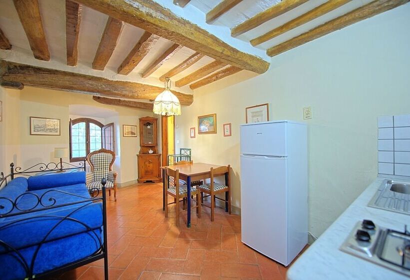 1 Bedroom Apartment, Castello Di Montegufoni By Posarellivillas