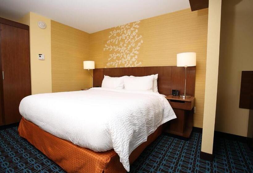 Suite Cama King, Fairfield Inn & Suites East Grand Forks