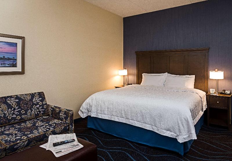 اتاق استاندارد با تخت بزرگ, Hampton Inn By Hilton Ottawa Airport, On, Cn