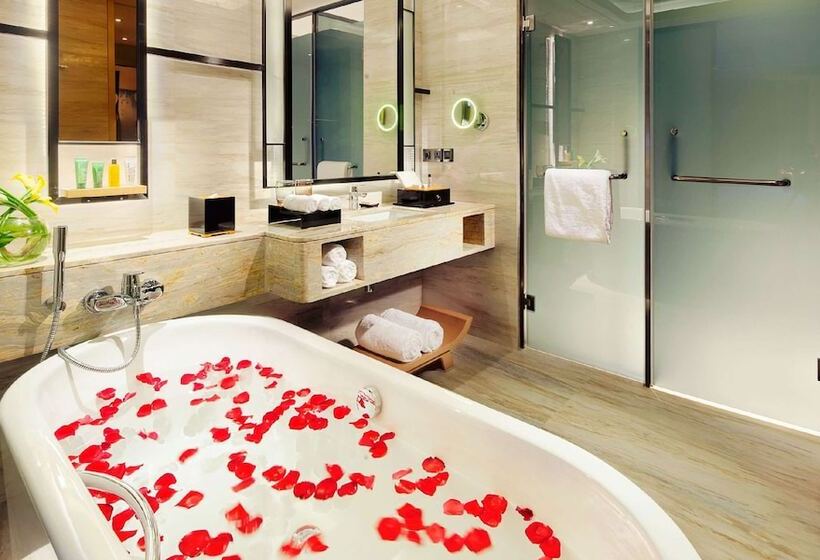 اتاق استاندارد با تخت دوبل, Hilton Zhuzhou