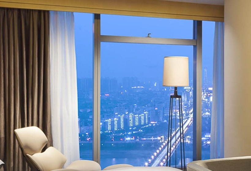 Standardzimmer mit Doppelbett, Hilton Zhuzhou