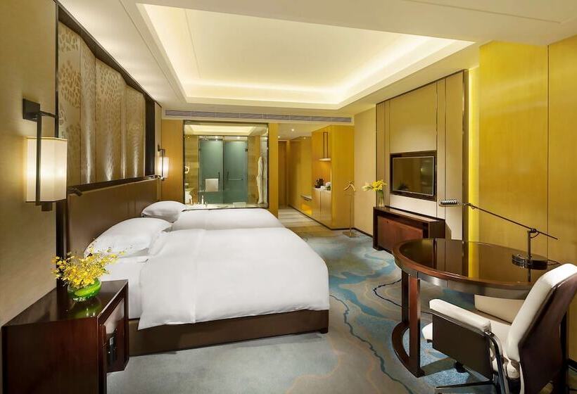اتاق استاندارد با چشم‌انداز رودخانه, Hilton Zhuzhou