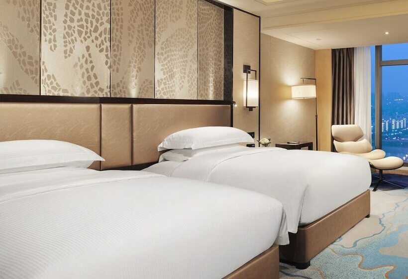 اتاق استاندارد با چشم‌انداز رودخانه, Hilton Zhuzhou