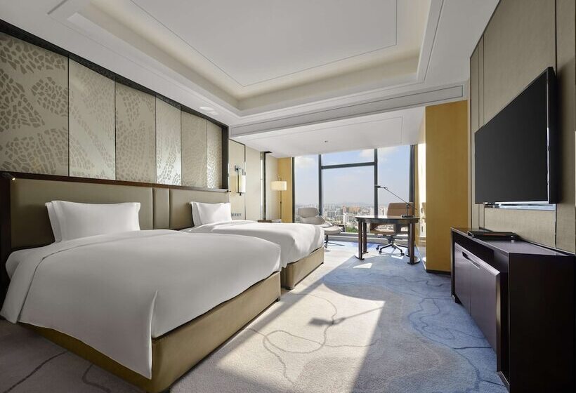 Standardzimmer mit Flussausblick, Hilton Zhuzhou