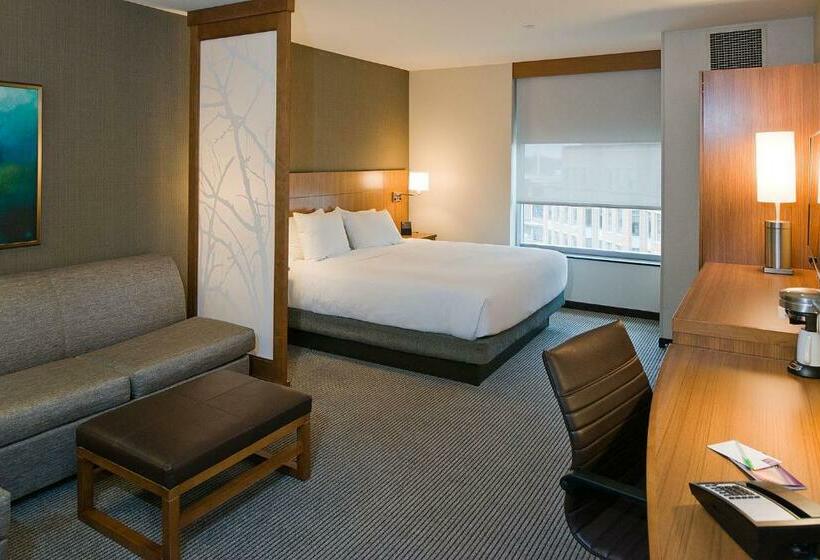 اتاق استاندارد با تخت بزرگ برای معلولان, Hyatt Place Bloomington / Normal