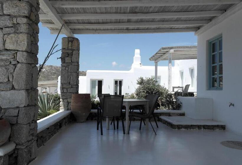 آپارتمان سوپریور 1 خوابه با چشم‌انداز دریا, Mykonos Pantheon