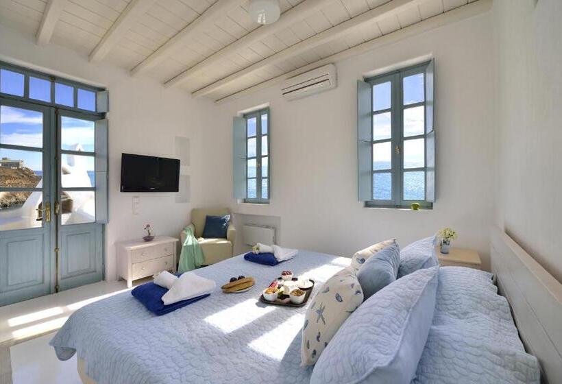 اتاق لوکس با چشم‌انداز دریا, Mykonos Pantheon