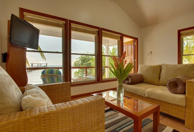آپارتمان سوپریور 1 خوابه با چشم‌انداز دریا, Ray Caye Private Island Resort