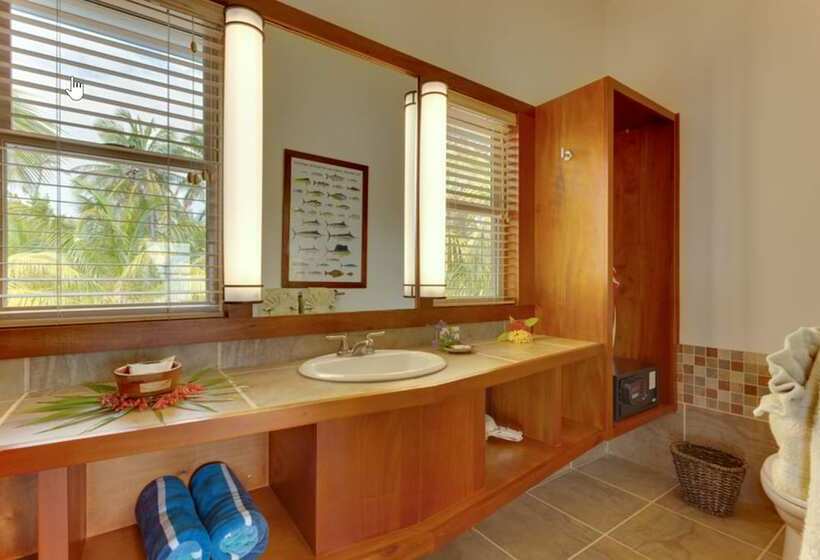 آپارتمان سوپریور 1 خوابه با چشم‌انداز دریا, Ray Caye Private Island Resort