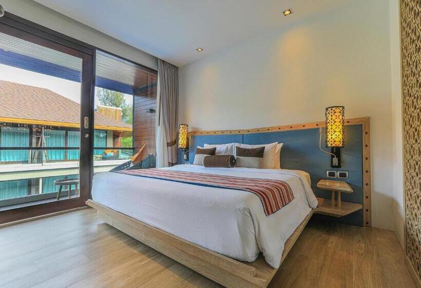 اتاق لوکس با چشم‌انداز باغ, Akira Lipe Resort