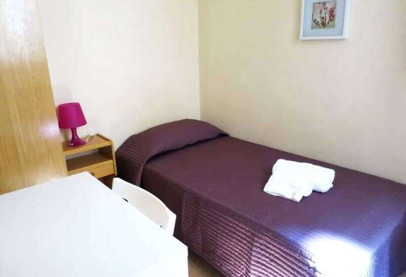 Quarto Estandar Individual, Hostal Balmes Centro