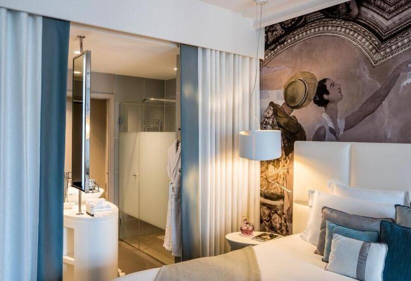 Классический номер с террасой, Cures Marines Hotel & Spa Trouville   Mgallery Collection