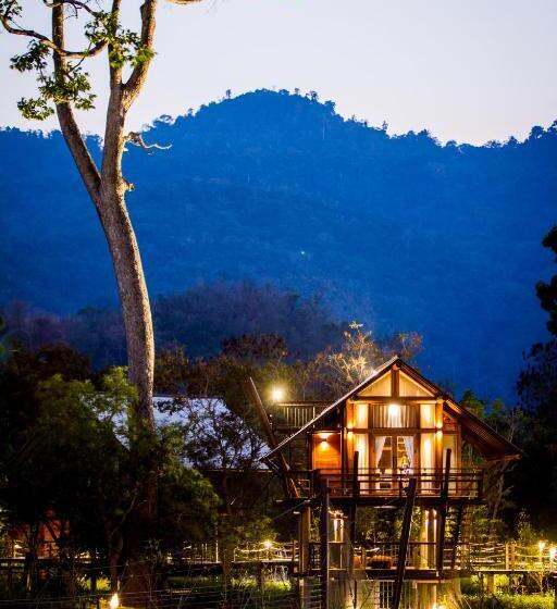 1间卧室的房子, Lala Mukha Tented Resort Khao Yai
