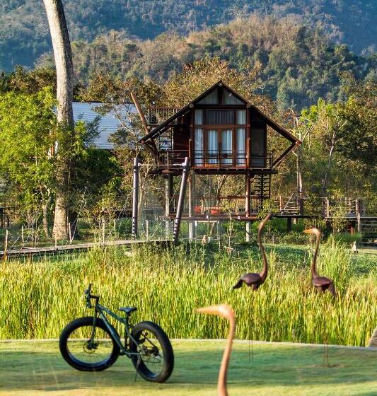1间卧室的房子, Lala Mukha Tented Resort Khao Yai