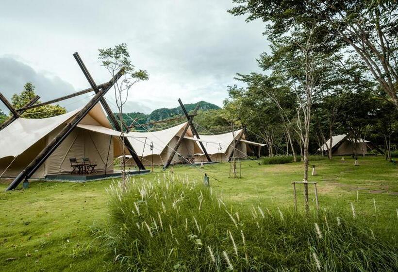 Deluxe Zelt, Lala Mukha Tented Resort Khao Yai