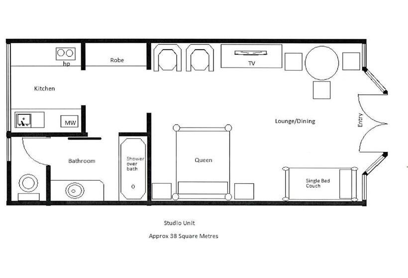 Standard Studio, Barclay Motor Inn