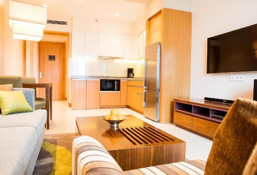 آپارتمان لوکس 1 خوابه, Oakwood Residence Kapil Hyderabad