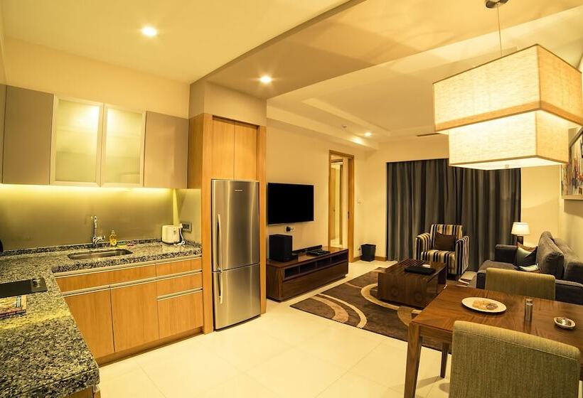 آپارتمان لوکس 1 خوابه, Oakwood Residence Kapil Hyderabad