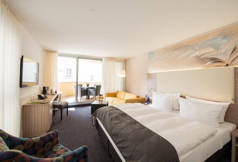 اتاق لوکس با بالکن, Book Hotel Leipzig
