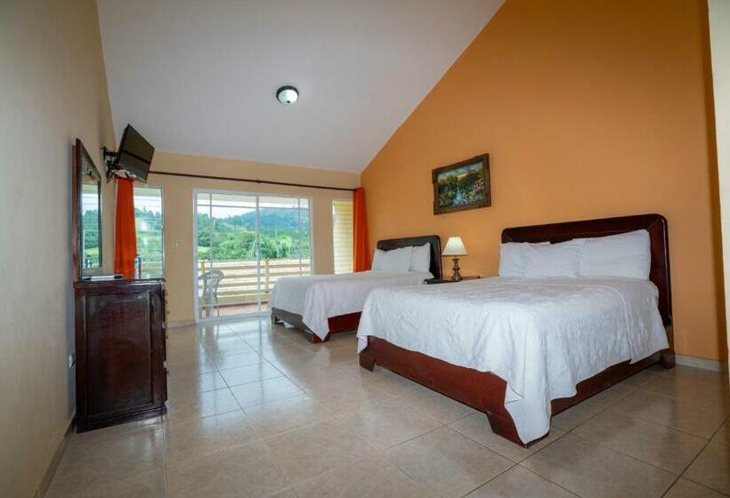 اتاق استاندارد با چشم‌انداز کوهستان, Jarabacoa River Club & Resort